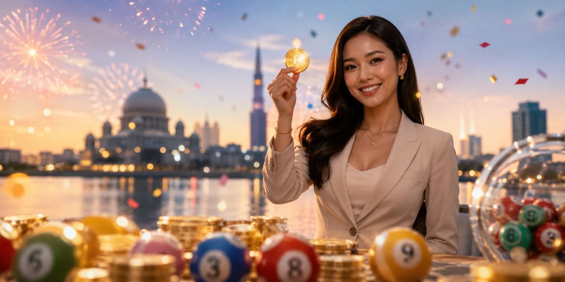 Suasana loteri dan pertaruhan gaya Melayu di Putrajaya dengan elemen budaya tempatan